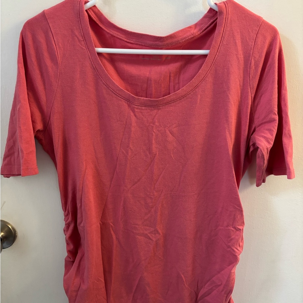 Motherhood Maternity Pink Short Sleeve T-Shirt